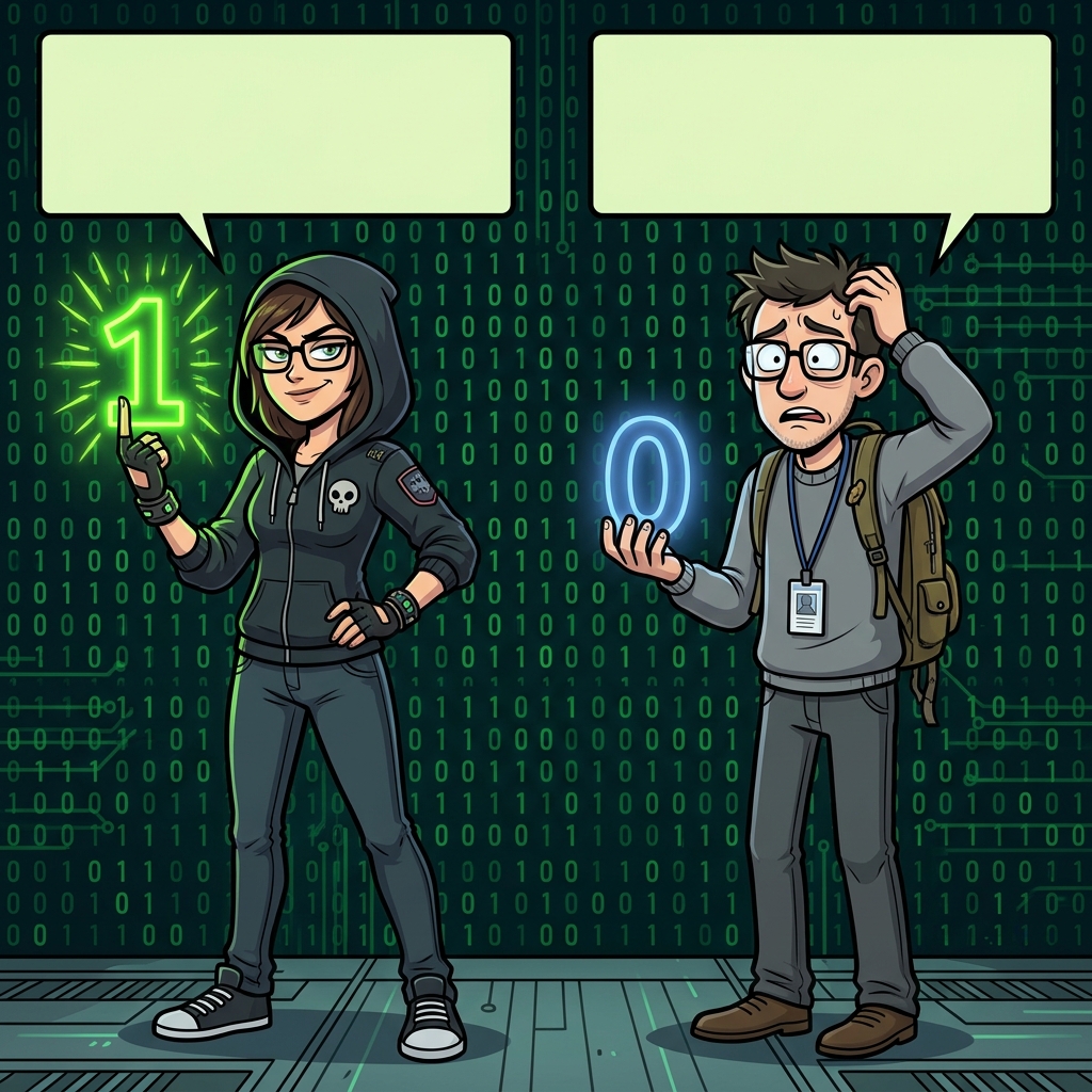 There are 10 types of people: those who understand binary and those who don't